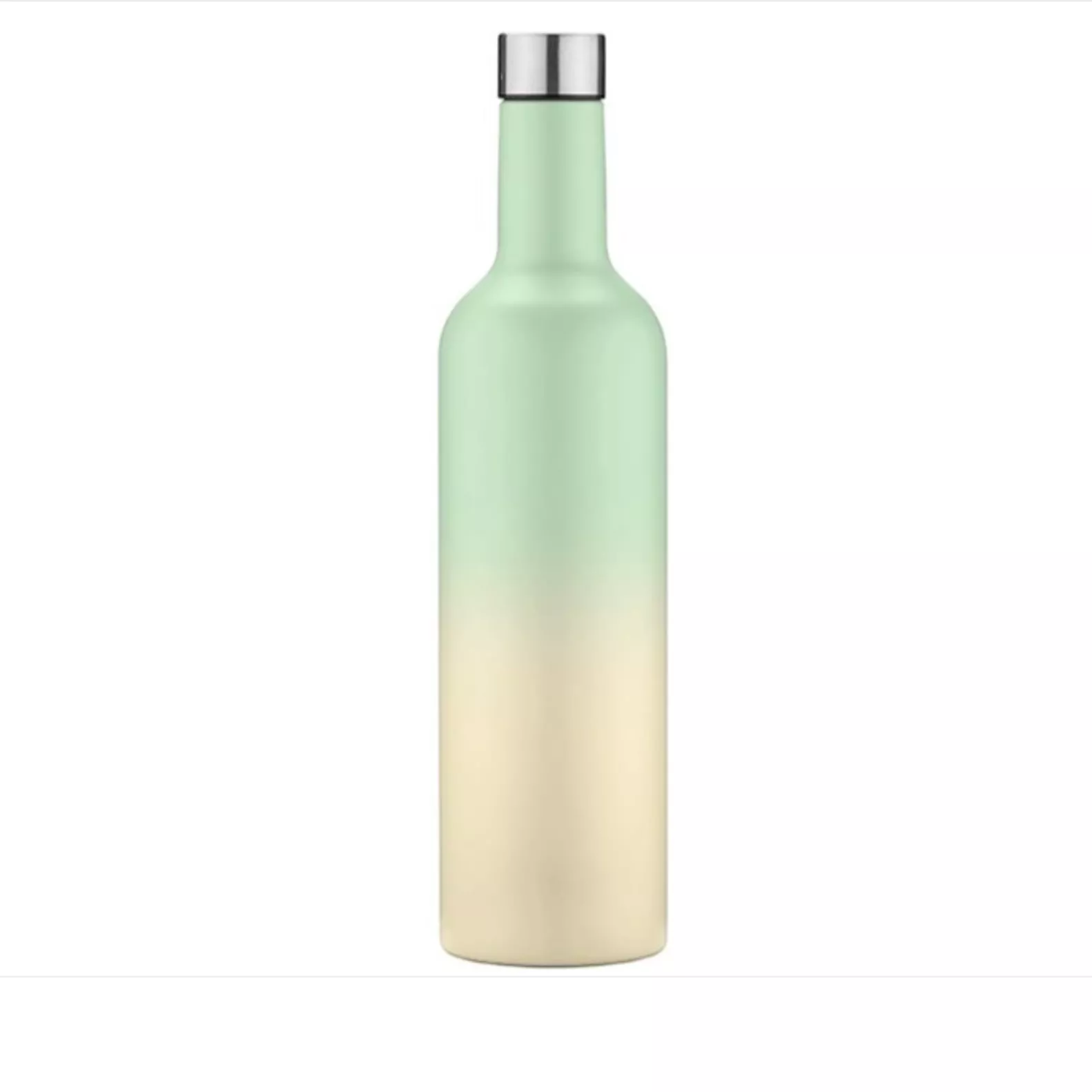 Metal Wine Bottle 